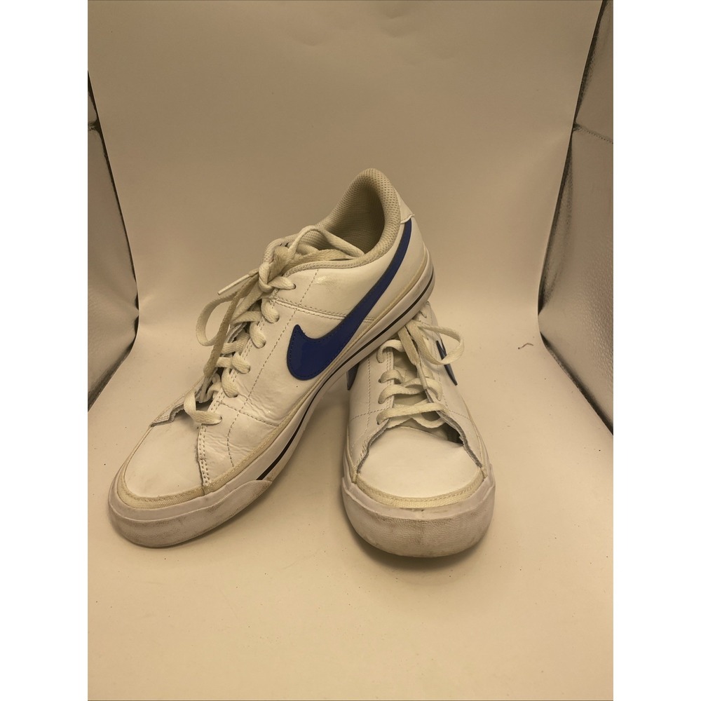 Nike Court Legacy White/Game Royal‎ (CU4150 101) Youth 6